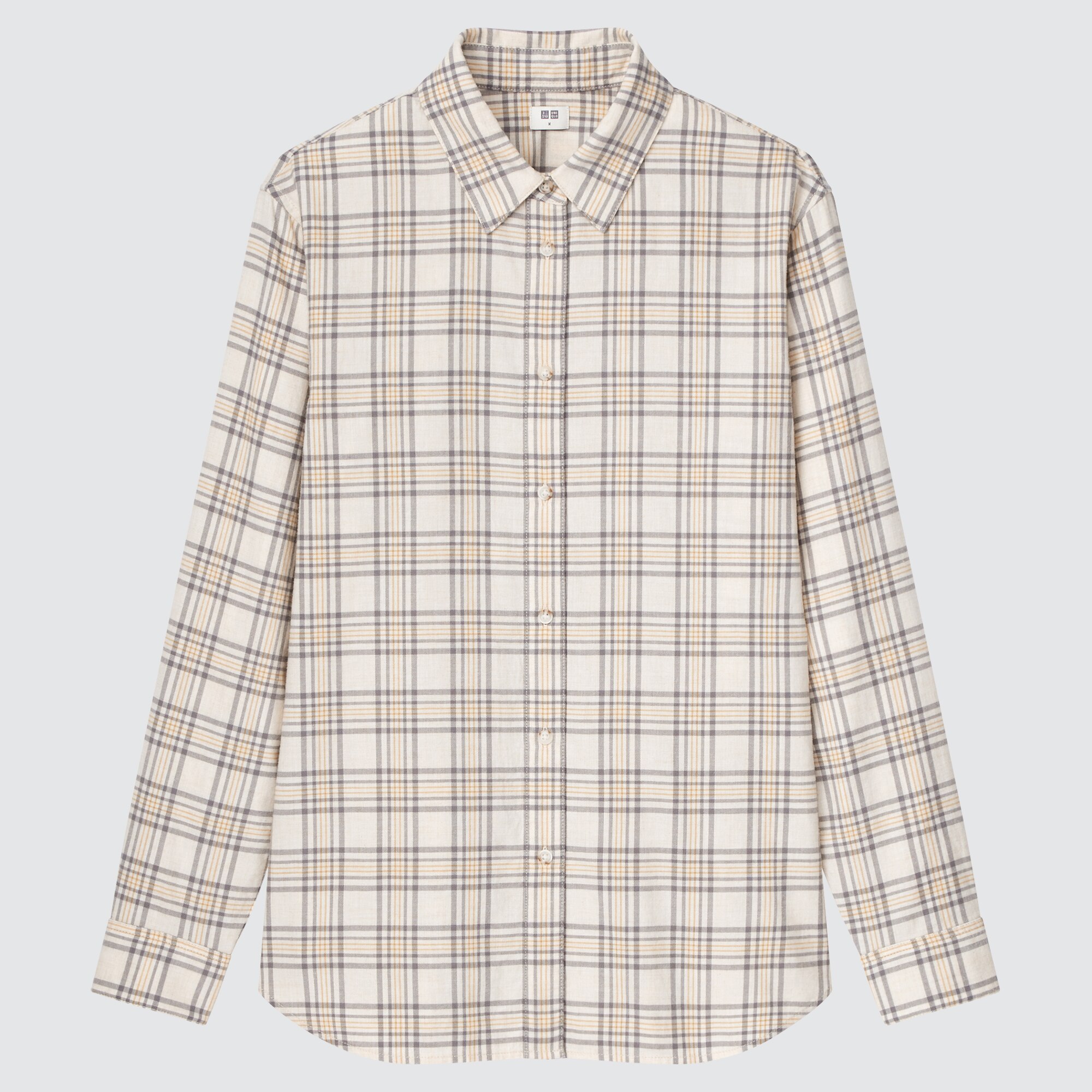 Women Flannel Checked Long Sleeved ...